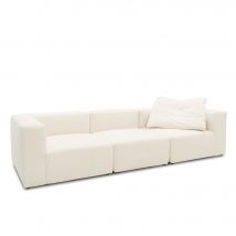 Sofa 800013, 3-Sitzer Garnitur, rechteckig, 3er Couch, 301 x 108 x 69 cm (BxTxH)   Aosom