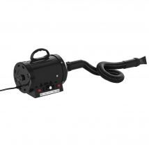 PawHut Profi Hundefön Tierfön Flüsterfön 2800W Metall Schwarz 40x16x20cm für schnelles Trocknen von Hunden   Aosom.de