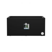 ELHO Bac a fleurs Vivo Next Long 80 - L 78 x W 39 x H 38 cm - Intérieur,Extérieur - 100% recyclé - Noir