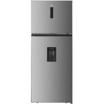 Réfrigérateur congélateur haut - CONTINENTAL EDISON -  413L - Total No Frost(Sans givre)  - inox - L70 cm x H 178 cm