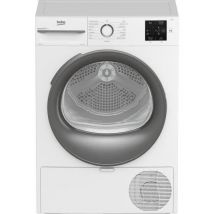 Seche-linge pompe a chaleur BEKO D3H19302W - 9 kg - L60cm - Blanc