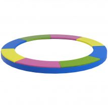 SPORTNOW Trampolin Randabdeckung Ø244 cm, UV-Schutz, wetterbeständig, langlebig & robust, Trampolin Zubehör   Aosom.de