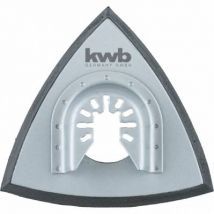 Kwb - Plaque De Support, Disque Collé Delta - 93mm