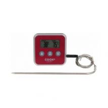 Cook Concept - Thermomètre À Sonde Et Minuteur Électronique Bordeaux