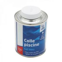 Linxor - Colle Piscine Avec Éponge Pour Tube Et Raccord Pvc - Gel Bleu - 500 Ml