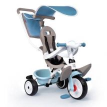 Smoby - Tricycle Enfant Baby Balade Plus Bleu - Smoby