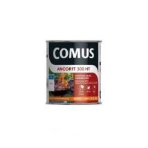 Comus - Ancorit 300 Ht Noir 0.75l - Peinture Antirouille Pour Métaux Soumis À Des Hautes Températures Résistante Jusqu'à 300°c - Comus