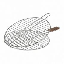 I Love Bbq - Grille Double Ronde Pour Barbecue - Ø38cm