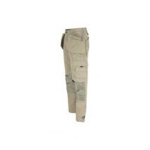 Herock - Pantalon Multi-poches Déperlant Dagan Herock - 260 G/m² - Beige - Taille 50