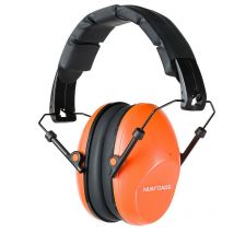 Casque Anti Bruit Numaxes Passifs Cas1047 Orange - Équipement de Chasse - Chasseur.com