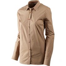 Chemise Manches Longues Femme Harkila Selja Lady L/s Check - Rose Xl - Vêtements de Chasse - Chasseur.com