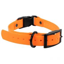 Collier Chien Hb Dog Biothane Clip Rapide Orange - Pour le Chien de Chasse - Chasseur.com