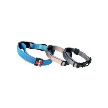 Collier Chien Reglable Nylon Reflechissant Martin Sellier Reflex Bleu - 35-45cm - Pour le Chien de Chasse - Chasseur.com