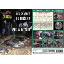 Dvd - Les Chasses Du Sanglier Spécial Battues Les Chasses Du Sanglier Spécial Battues - Équipement de Chasse - Chasseur.com