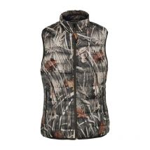 Gilet Homme Percussion Chasse Warm Reversible - Wet/marron M - Vêtements de Chasse - Chasseur.com