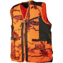 Gilet Sans Manche Homme Treeland T254 - Camou Orange M - Vêtements de Chasse - Chasseur.com