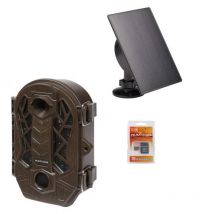Pack Complet Caméra De Chasse Numaxes Pie1035 + Carte Sd 32 Go + Panneau Solaire Sol1072 Pack Caméra De Chasse + Carte Sd + Panneau Solaire - 