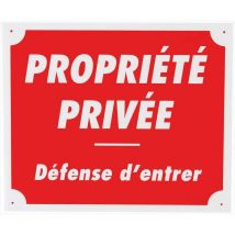 Panneau De Signalisation Januel "propriété Privée" Plastique Alvéolé Rdv54806 - Aménagement du Territoire - Chasseur.com