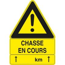 Panneau Signalisation Europ Arm Chasse En Cours A50890 - Aménagement du Territoire - Chasseur.com