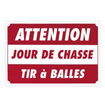 Panneau Signalisation Europ Arm Jour De Chasse A L'unité - Aménagement du Territoire - Chasseur.com