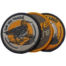 Patch Personnalisé Sur Vos Traces - Collection Becasse Plume Du Peintre - Vêtements de Chasse - Chasseur.com