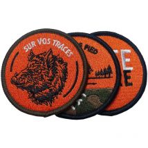 Patch Personnalisé Sur Vos Traces - Collection Sanglier Sanglier - Vêtements de Chasse - Chasseur.com