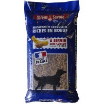 Pates Et Croquettes Moulins De Savoie Riches En Boeuf Pâtes Et Viandes Au Lait - Pour le Chien de Chasse - Chasseur.com