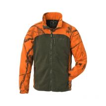Polaire Homme Pinewood Oviken Fleece - Camou Orange/vert M - Vêtements de Chasse - Chasseur.com