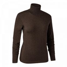 Pull Femme Deerhunter Lady Darlington Roll Neck - Marron 38 - Vêtements de Chasse - Chasseur.com