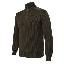 Pull Homme Beretta Dover Half Zip Tech Sweater - Vert/marron Xxxxl - Vêtements de Chasse - Chasseur.com