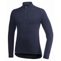Pull Mixte Woolpower Zip Turtleneck 200 - Marine M - Vêtements de Chasse - Chasseur.com
