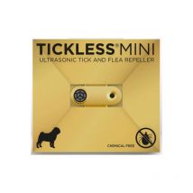 Répulsif Puces Et Tiques À Ultrason Rechargeable Tickless Mini Dog Blanc - Pour le Chien de Chasse - Chasseur.com
