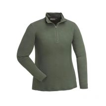 Sous Vêtement Femme Pinewood Abisko Merino Base L Half Zip W Maillot De Corps - Vert S - Vêtements de Chasse - Chasseur.com