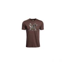 Tee Shirt Homme Vortex Logo - Marron M - Vêtements de Chasse - Chasseur.com