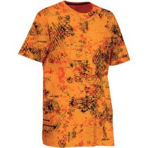 Tee Shirt Manches Courtes Homme Ligne Verney-carron Snake - Camou Orange M - Vêtements de Chasse - Chasseur.com