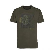 Tee Shirt Manches Courtes Homme Percussion Tropical Trek - Kaki L - Vêtements de Chasse - Chasseur.com