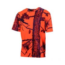 Tee Shirt Manches Courtes Junior Treeland T001k - Orange 10 Ans - Vêtements de Chasse - Chasseur.com