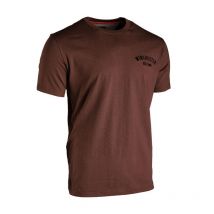 Tee Shirt Manches Courtes Winchester Colombus - Marron M - Vêtements de Chasse - Chasseur.com