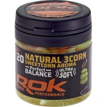 Aber Künstlich + Eintauchen Rok Fishing Natural 3corn Perfect Balance Rok/000989