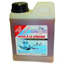 Additif Liquide La Sirène X21 Huile A La Sardine - 1l 893850001 - Pêcheur.com