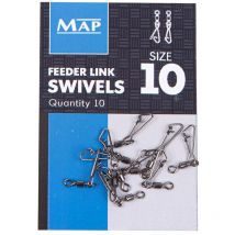 Agraffe-eekhoorn Map Feeder Link Swivels R1043