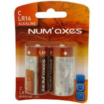 Alkaline Batterijen Numaxes 1,5v C Lr14 Cpelepil060