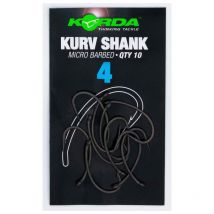 Amo Carpfishing Korda Kurv Shank Barbless - Pacchetto Di 10 Kksb8