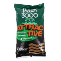 Amorce Sensas 3000 Attractive Etang 1 Kg - Pêcheur.com