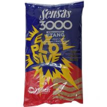 Amorce Sensas 3000 Explosive Etang 1 Kg - Pêcheur.com