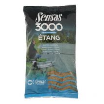 Amorce Sensas 3000 Super Etang Gardons 1 Kg - Pêcheur.com