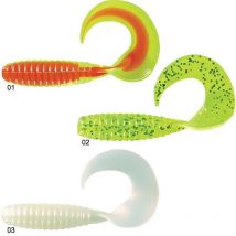 Amostra Vinil Mister Twister Fat Curly Tail 12cm - Pack De 5 Q5ct1098