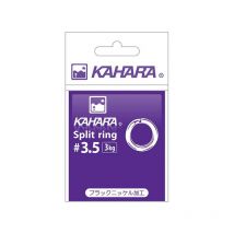 Anel Kahara Split Ring Black Nickel Kah-split-3.5b