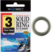 Anelli Sunset Solid Ring St-s-6009 - Pacchetto Di 15 Stsab1060n47.0mm