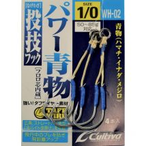 Anzol Assist Owner Wh-02 - Pack De 4 Wh-02-1/0